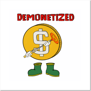 Youtube Demonetization Posters and Art